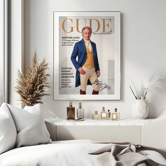 Goethe Fashion Magazin – Frankfurt Wandbild, Ansicht 2