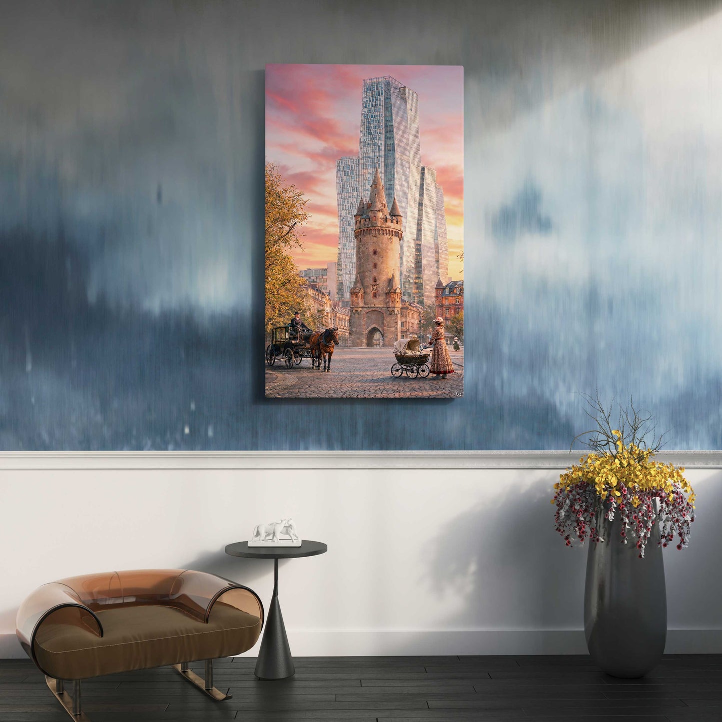 Eschenheimer Turm - Frankfurt damals & heute