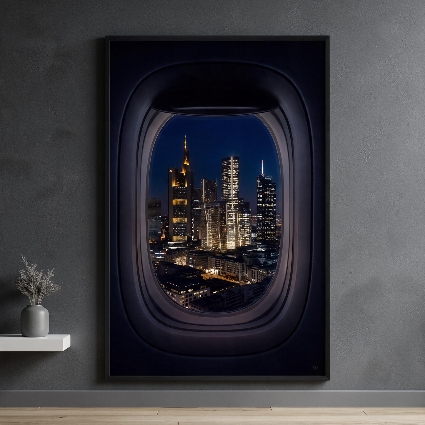 Fensterplatz Nacht