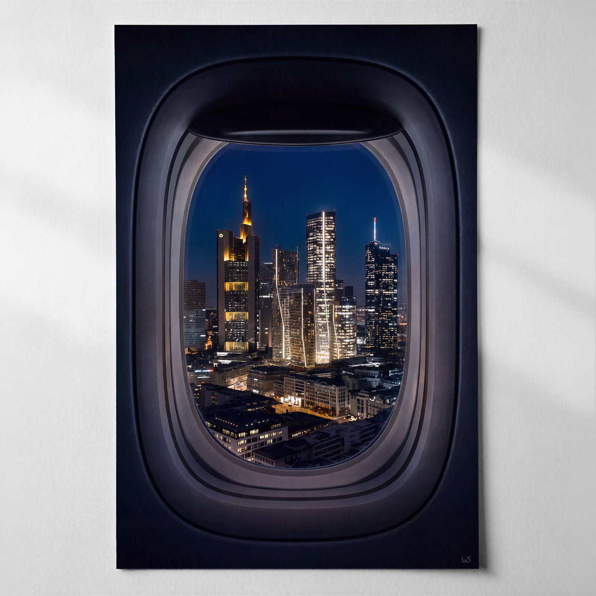 Fensterplatz Nacht