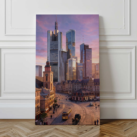 Frankfurt Hauptwache - damals & heute