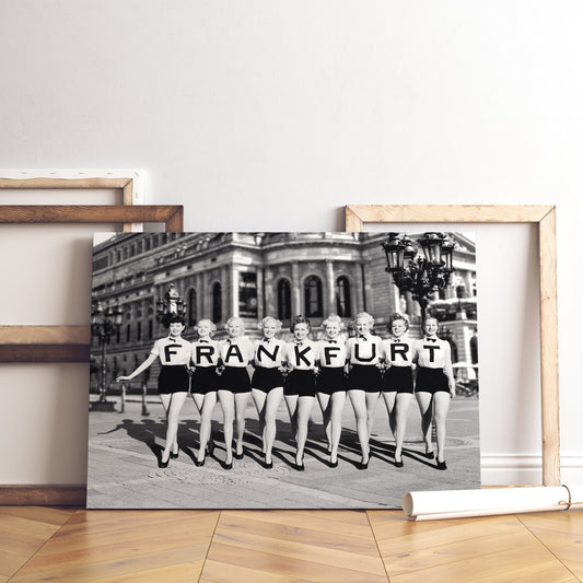 Frankfurter Mädsche Wandbild 01