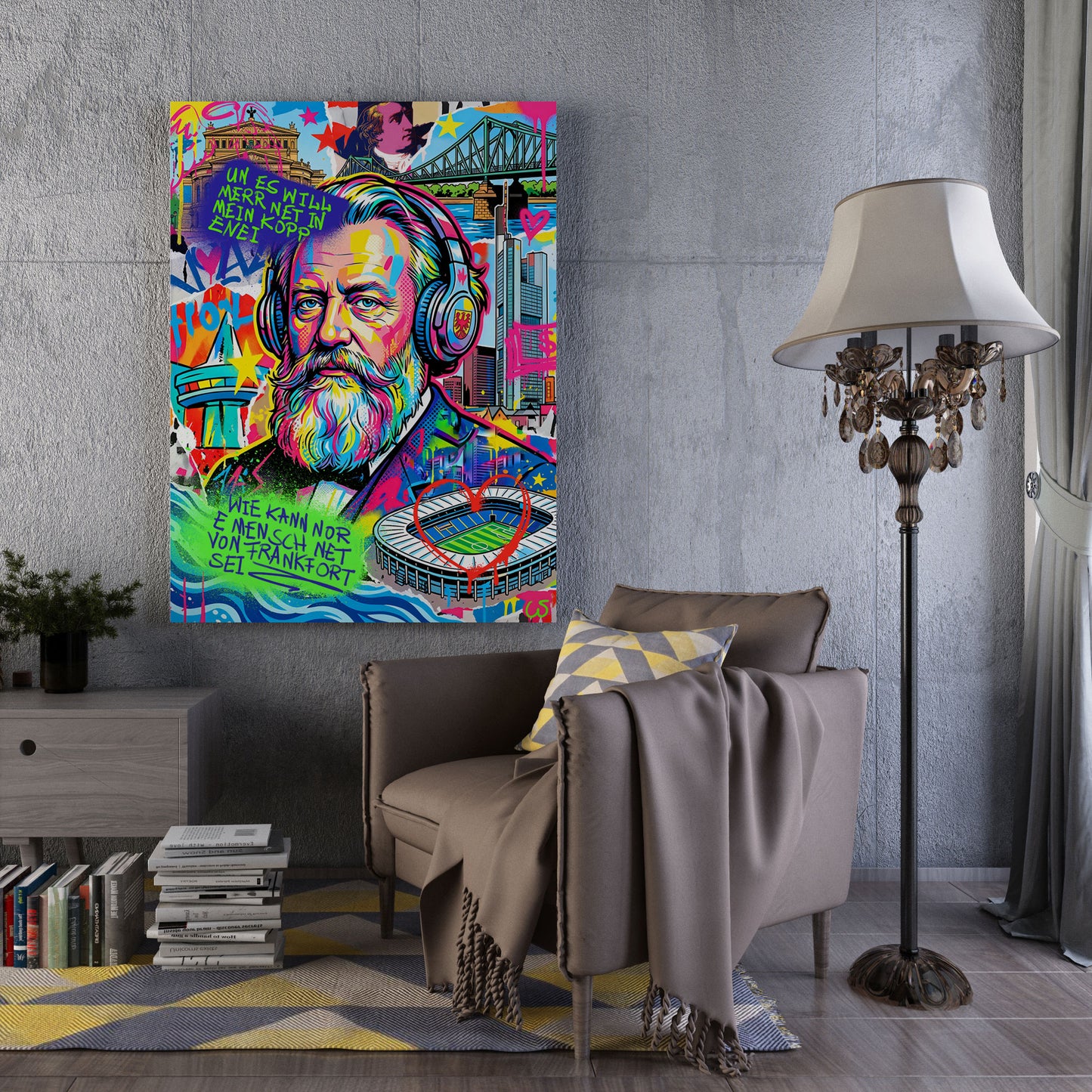 Friedrich Stoltze Pop Art