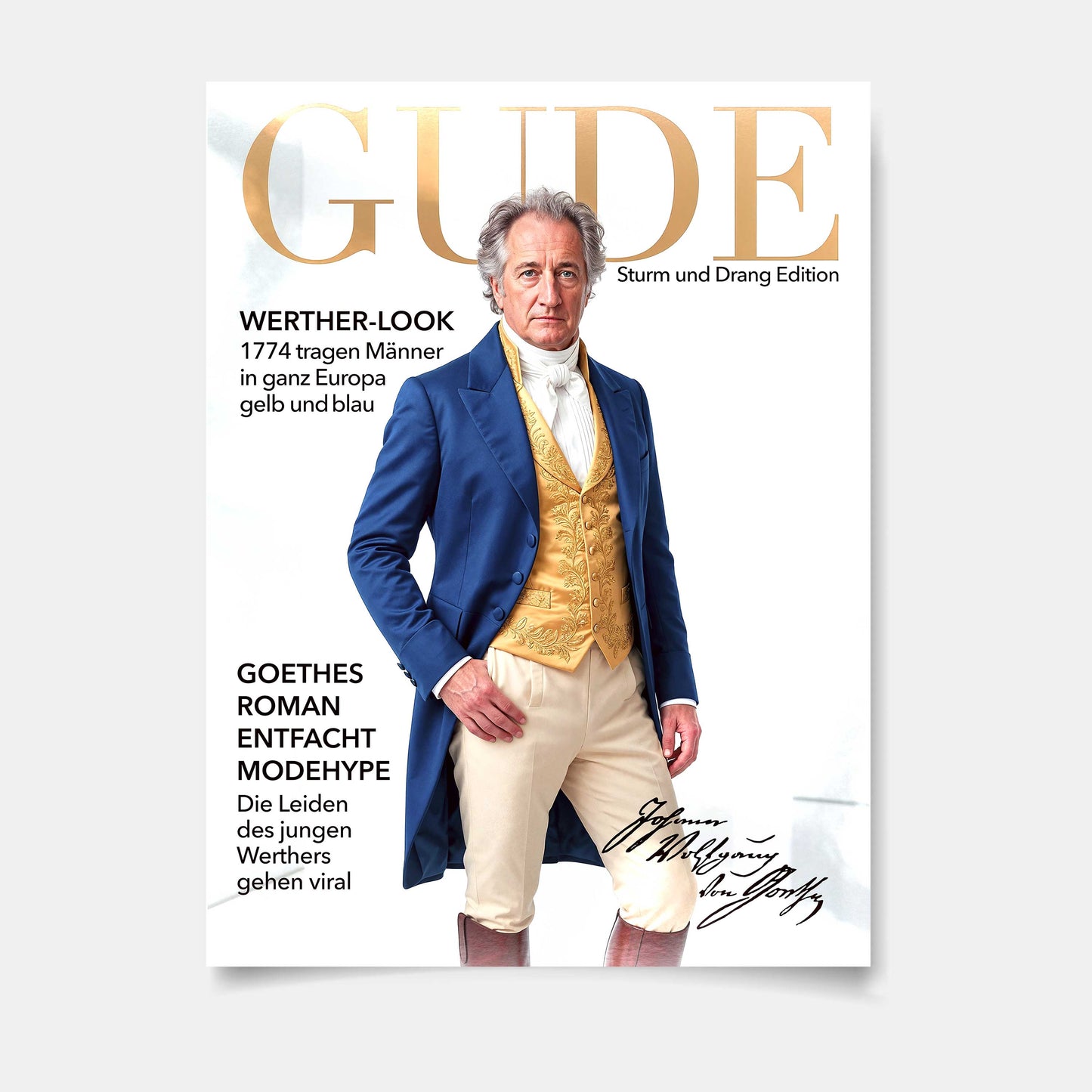 Goethe Fashion Magazin - Werther Look
