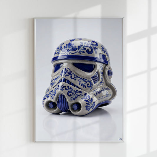 Bembel Helm – Frankfurt Wandbild, Ansicht 1