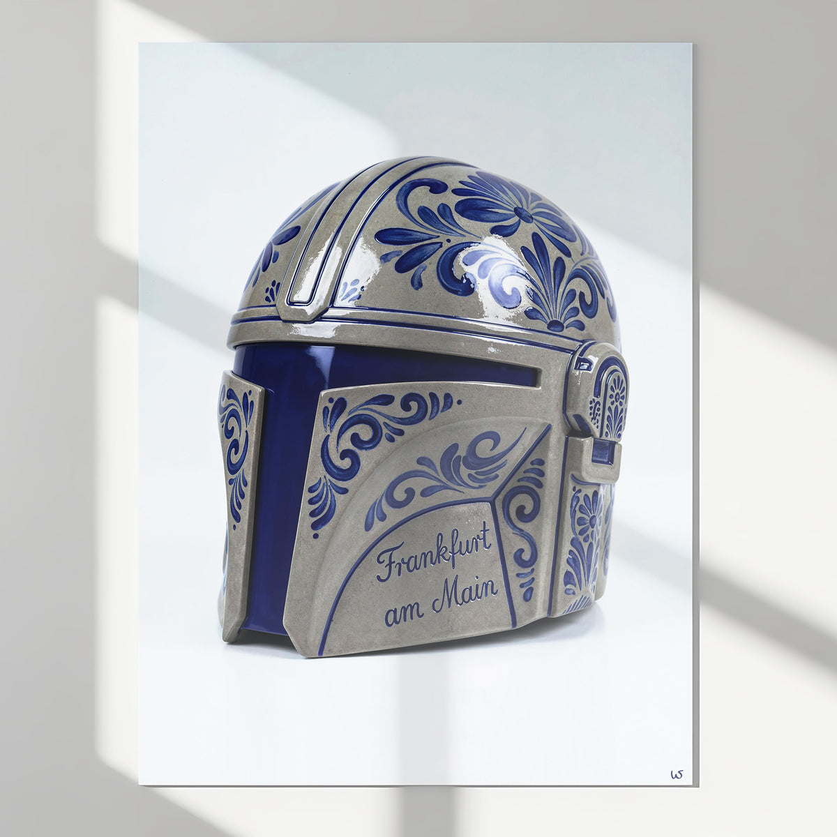 Bembel Helme, Poster – Frankfurt Wandbild