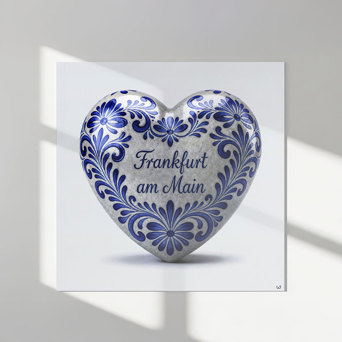 Frankfurt Love, Poster matt – Wandbild