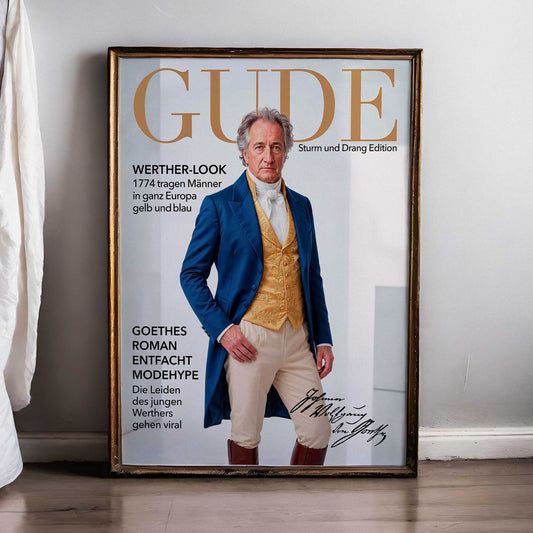 Goethe Fashion Magazin – Frankfurt Wandbild, Ansicht 1