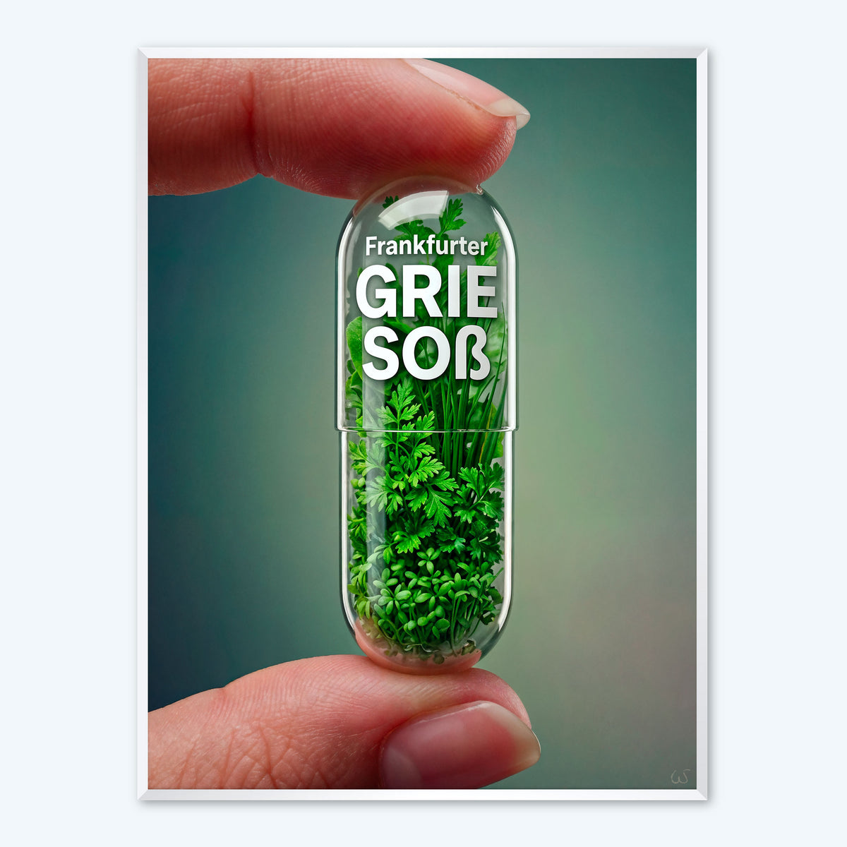 Grie Soß Kapsel – Frankfurt Wandbild, Ansicht 5
